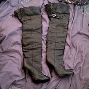 Thigh high boots